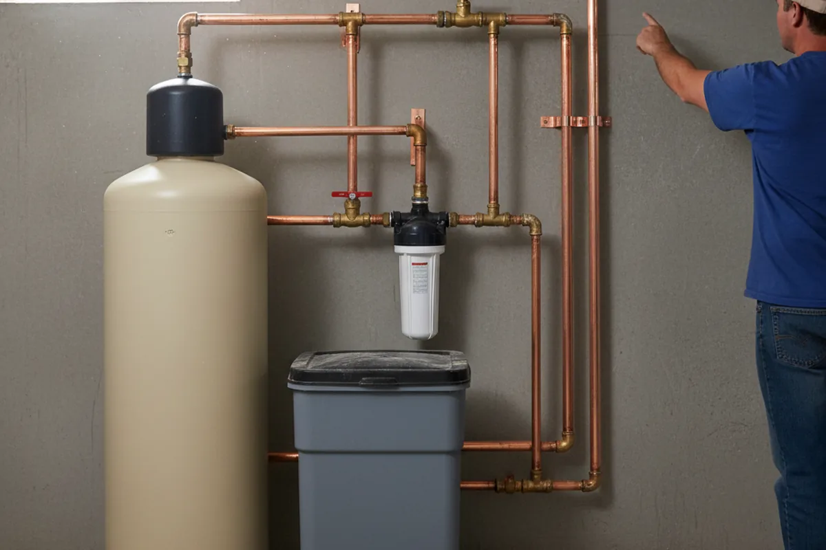 Whole-house water treatment system installed in Axtell